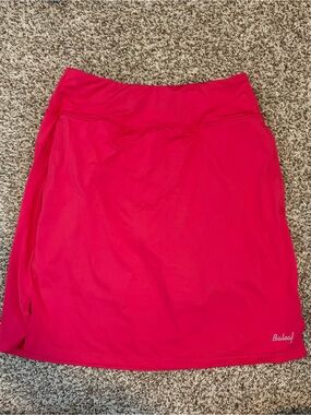 Baleaf Hot Pink Athletic Skirt w/ Built-in Shorts
